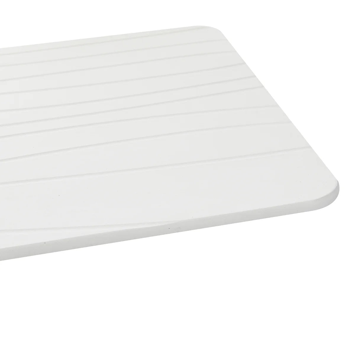 Off White - Alfombrilla de Baño Wave Stone