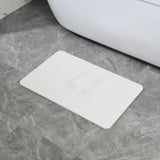 Off White - Alfombrilla de Baño Wave Stone
