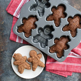 Molde para mini bizcochos con forma de hombrecillos de jengibre