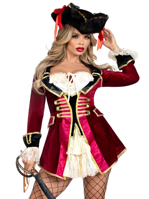 Disfraz de capitana pirata
