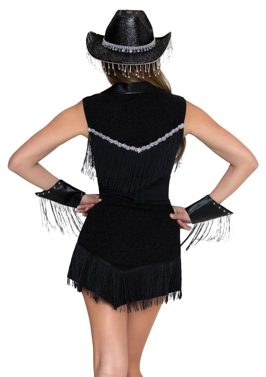 Vestido de vaquera negro
