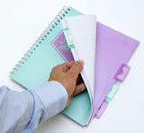 Cuaderno de Proyectos Verde Pastel Tamaño B5