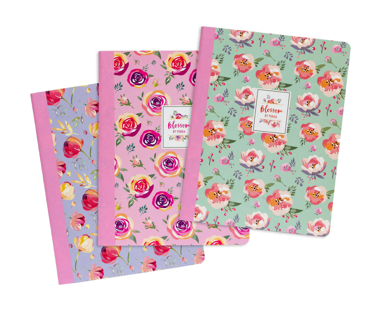 Cuaderno de composición rosa Blossom