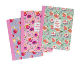 Cuaderno de Composición Azul Claro Blossom