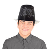 Sombrero de copa de Año Nuevo Blackout