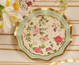 Plato ondulado para aperitivos Rococo de 6.5"