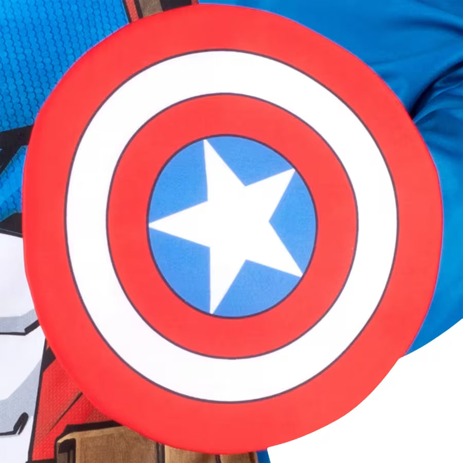 Escudo de tela de Capitán América de Marvel para niños, 8"