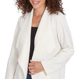 Chaqueta de Punto Acolchada Winter Scroll Color Marfil - Ruby Rd