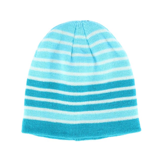 Juego de gorro y guantes de punto para niña (tallas 7-16), azul