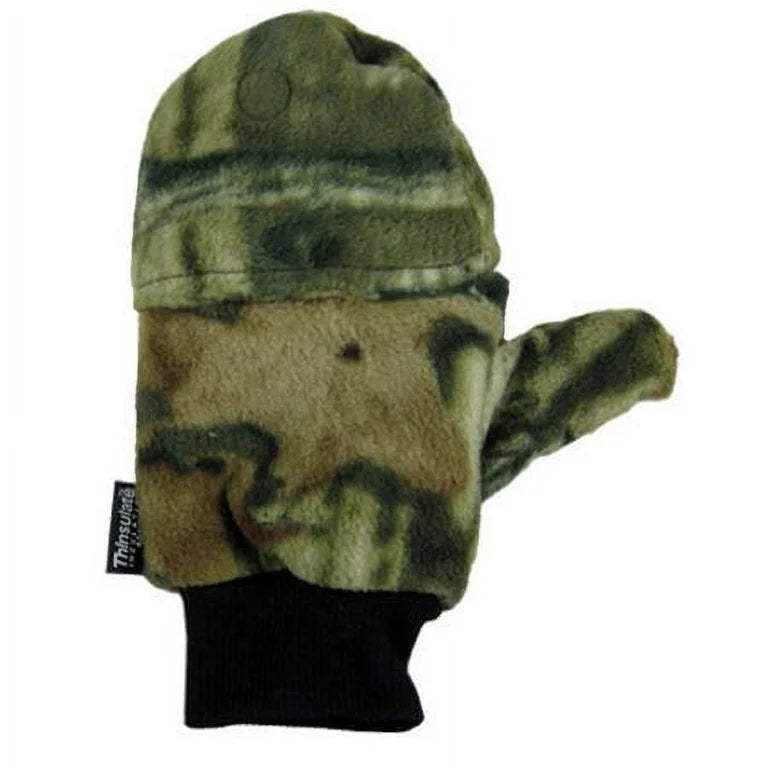 Manoplas Glomitt de forro polar camuflado Highland Timber Camo para hombre