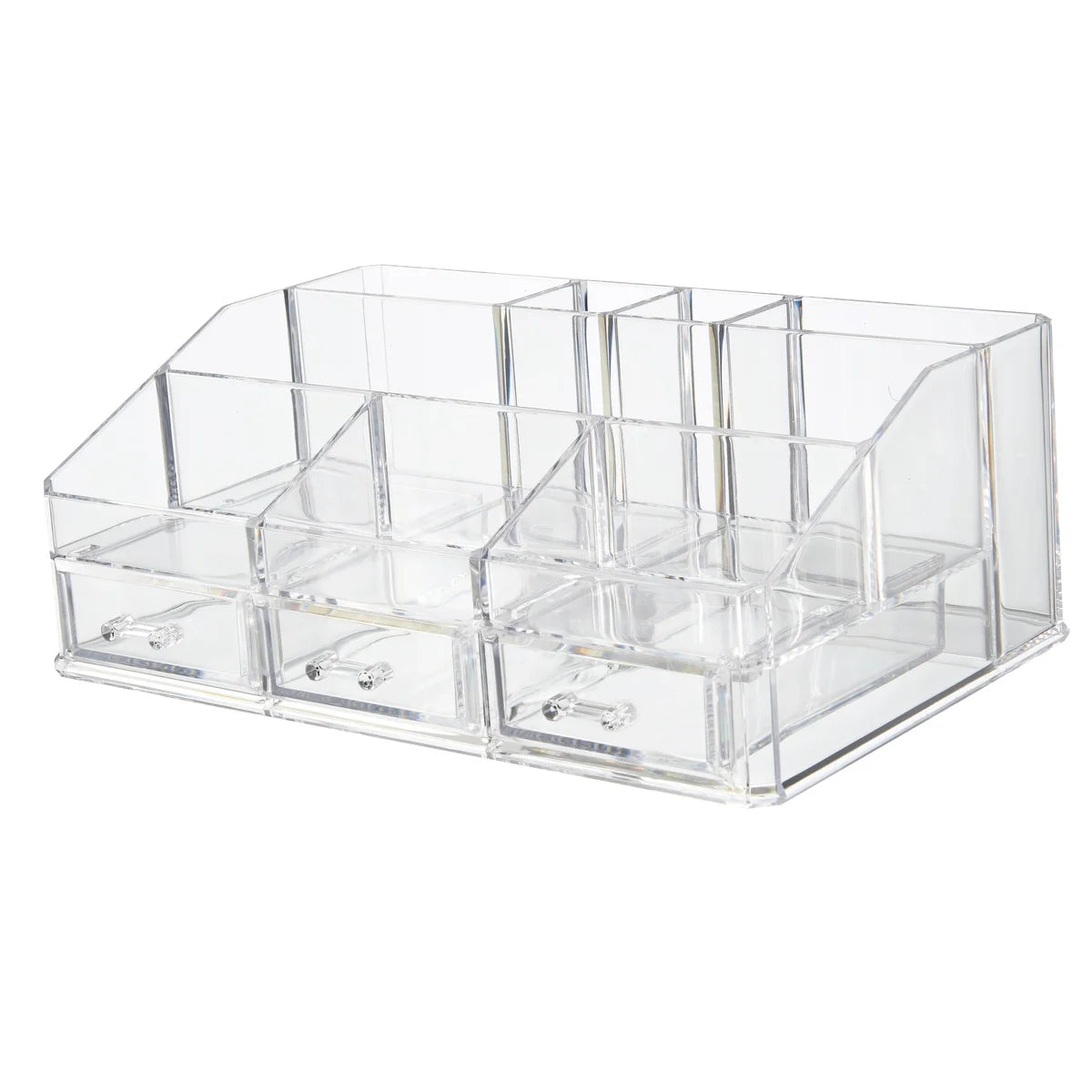 Clear - 8 Comp w/ 3Drawer