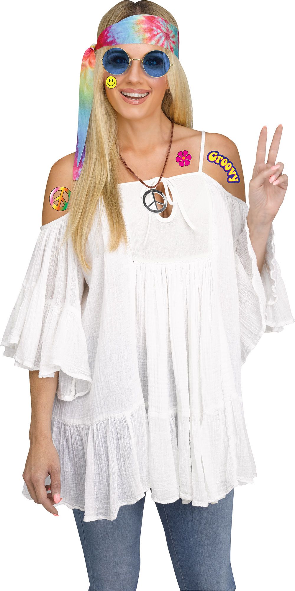 Kit instantáneo de Décadas Hippie