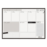 Weekly Planner Pad Black