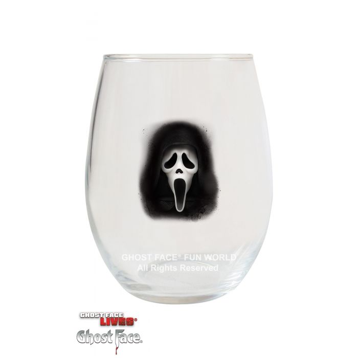 Ghost Face Wine Tumbler Set/4