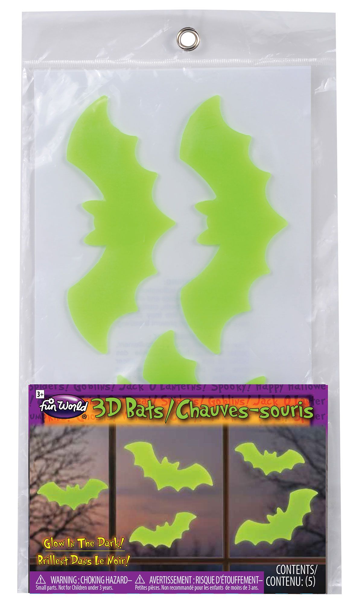 GID Window Cling Bats