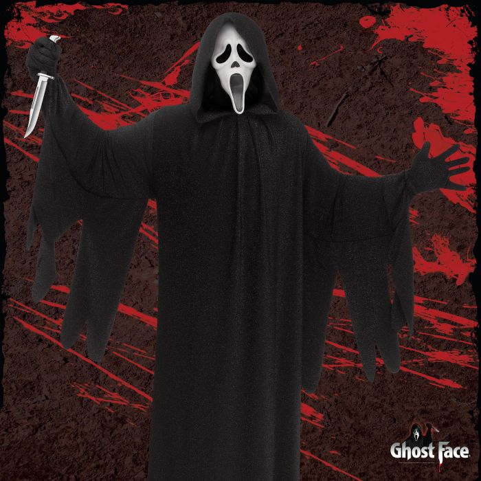 Horror Backdrop 5" x 5" Ghostface