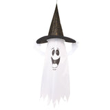 5' Color Change Ghost w/Witch Hat