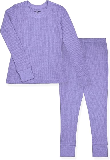 2 sets térmicos de lavanda para niña