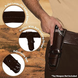 Funda de vaquero individual marrón