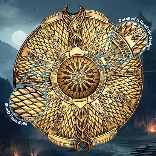 Escudo Círculo Dorado