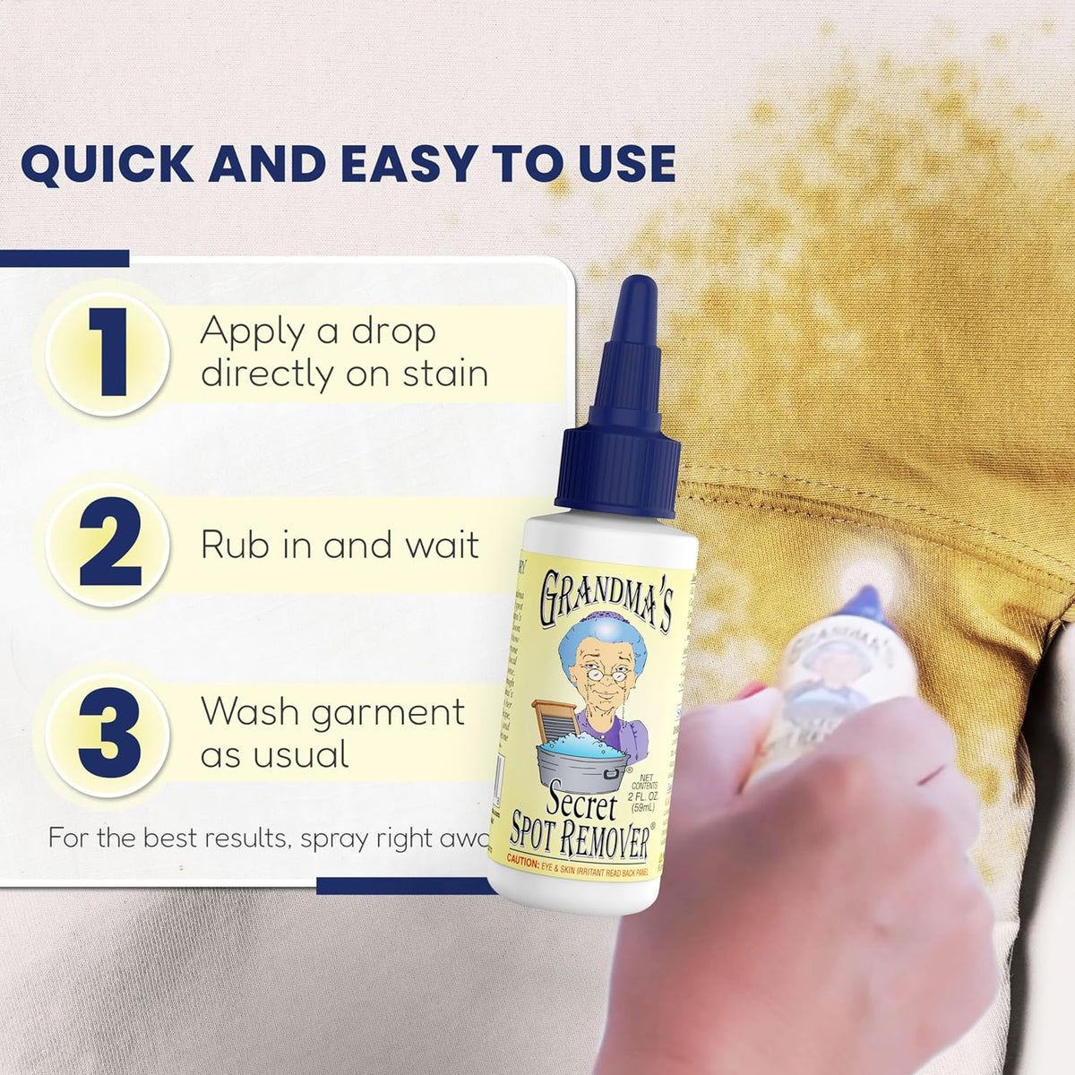 Quitamanchas Secreto de la Abuela 2oz