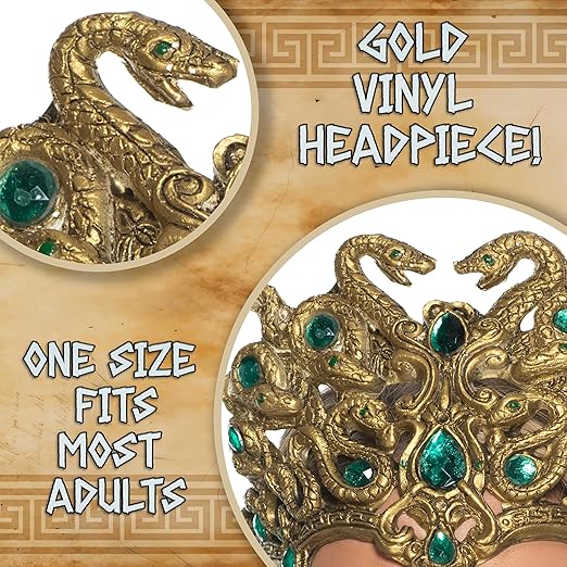 Tocado de Medusa con Joyas