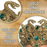 Tocado de Medusa con Joyas