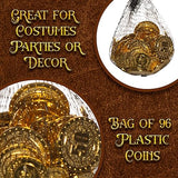 Gold Pirate Doubloons