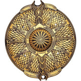 Escudo Círculo Dorado