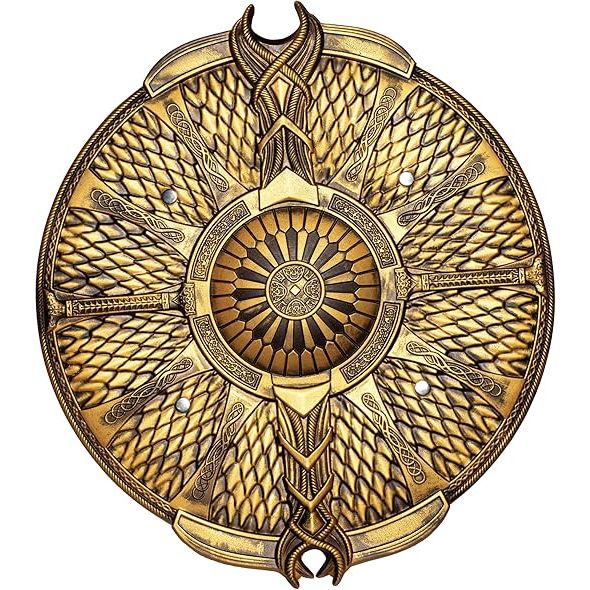 Escudo Círculo Dorado