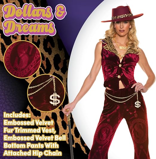 Disfraz Top Dollar
