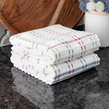 Check Kitchen Towel Paprika 18 x 28