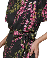 Formal Knee-Length Sheath Dress Black Multi - Kensie