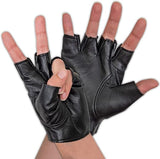 AMN-Studded fingerless gloves