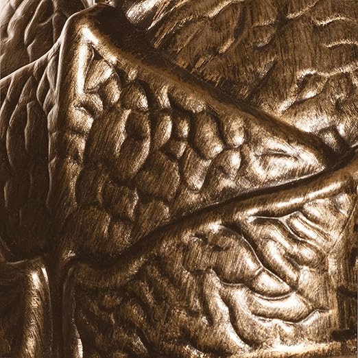 Máscara romana de bronce