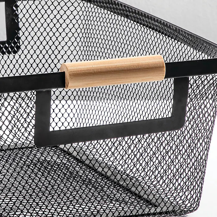 Basket - Medium Black/Natural