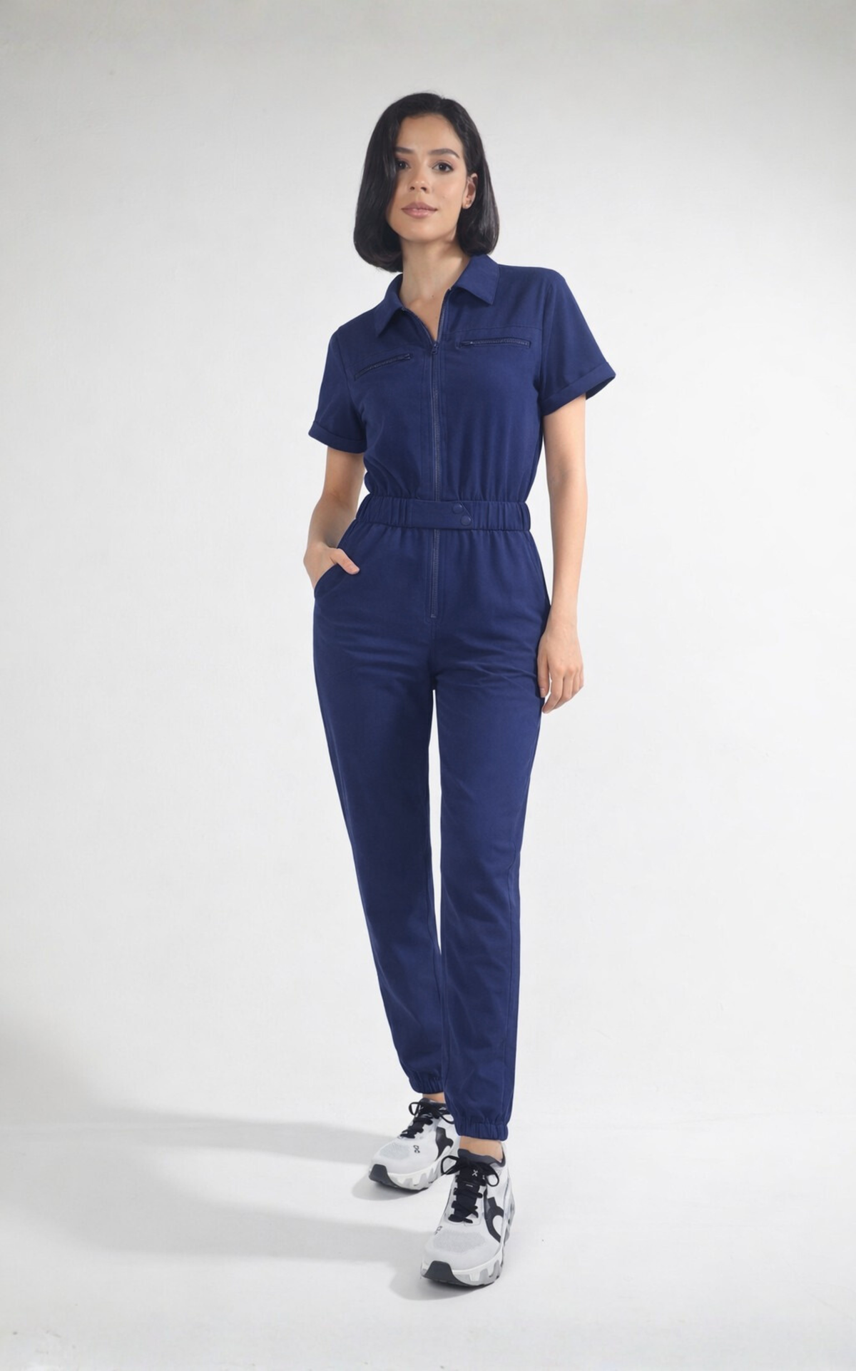 Mono uniforme índigo