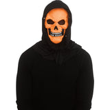 Black Light Horror Mask Skull Orange