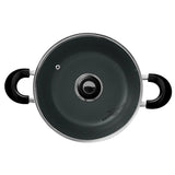 8Qt Non-Stick Sauce Pot w/ Glass Lid