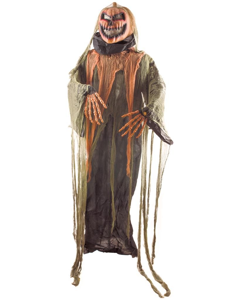 Standing Pumpkin Zombie w/L/S/M-70.9"