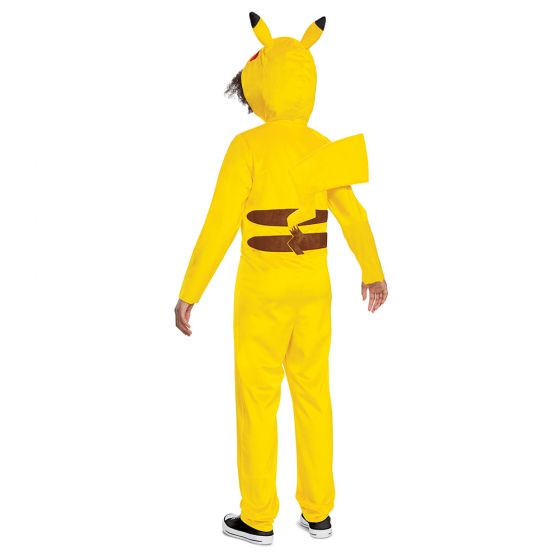 Pikachu Traje de una Pieza con Capucha Clásico