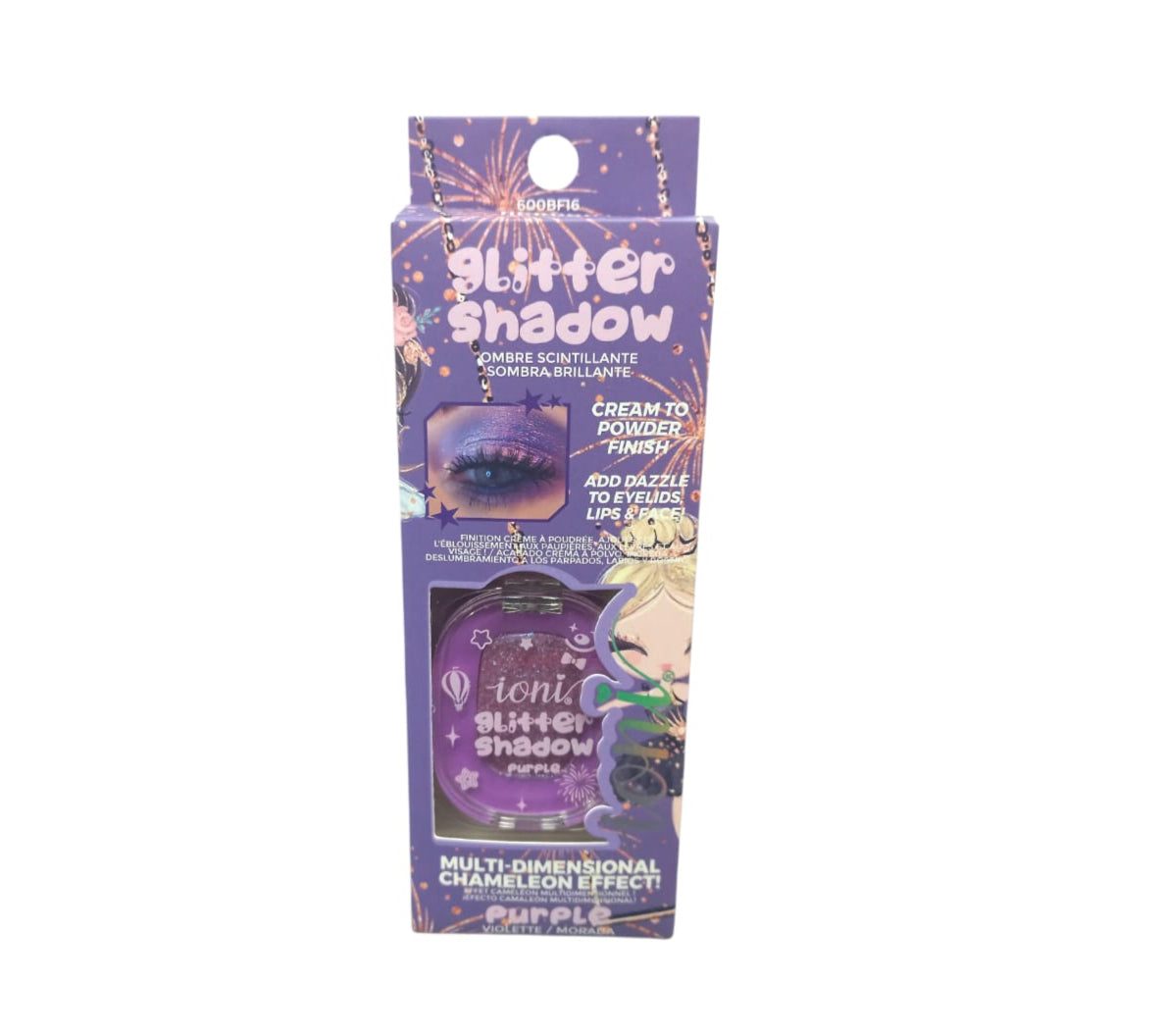 Glitter Shadow - Purple