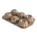 Molde para pastelitos florales