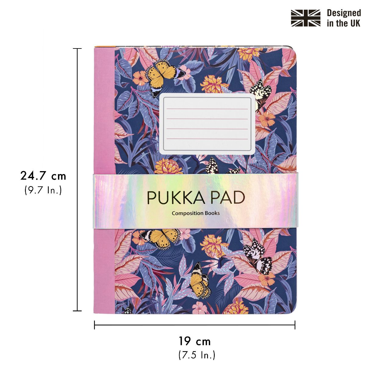 Juego de 3 cuadernos de composición Bloom