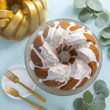 Molde Bundt trenzado de 12 tazas