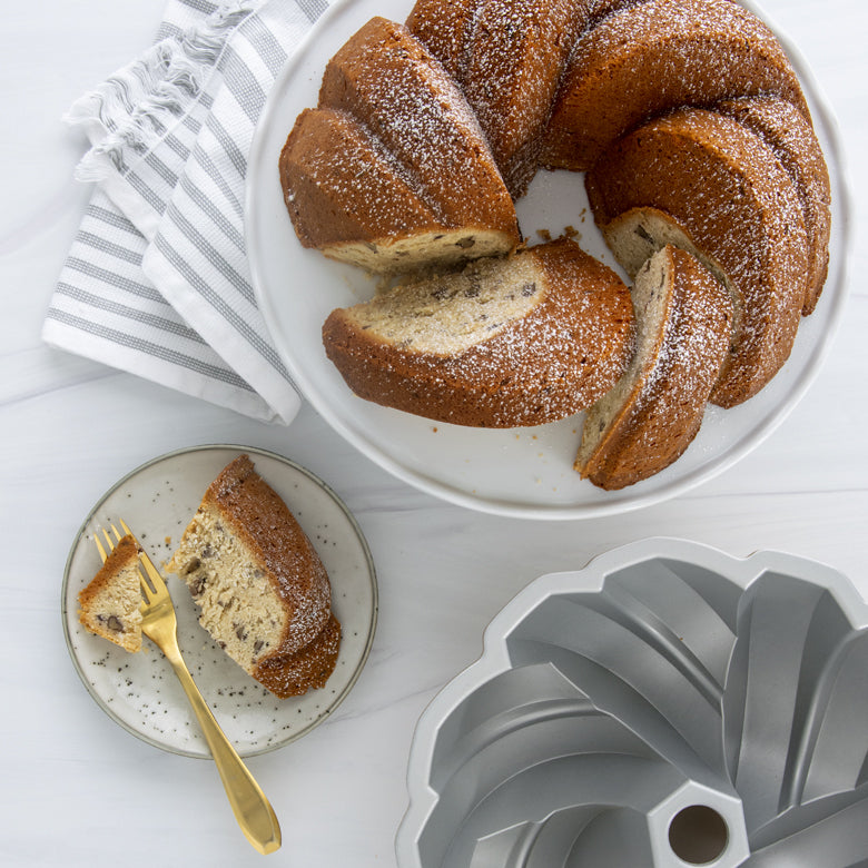 Molde Bundt trenzado de 12 tazas
