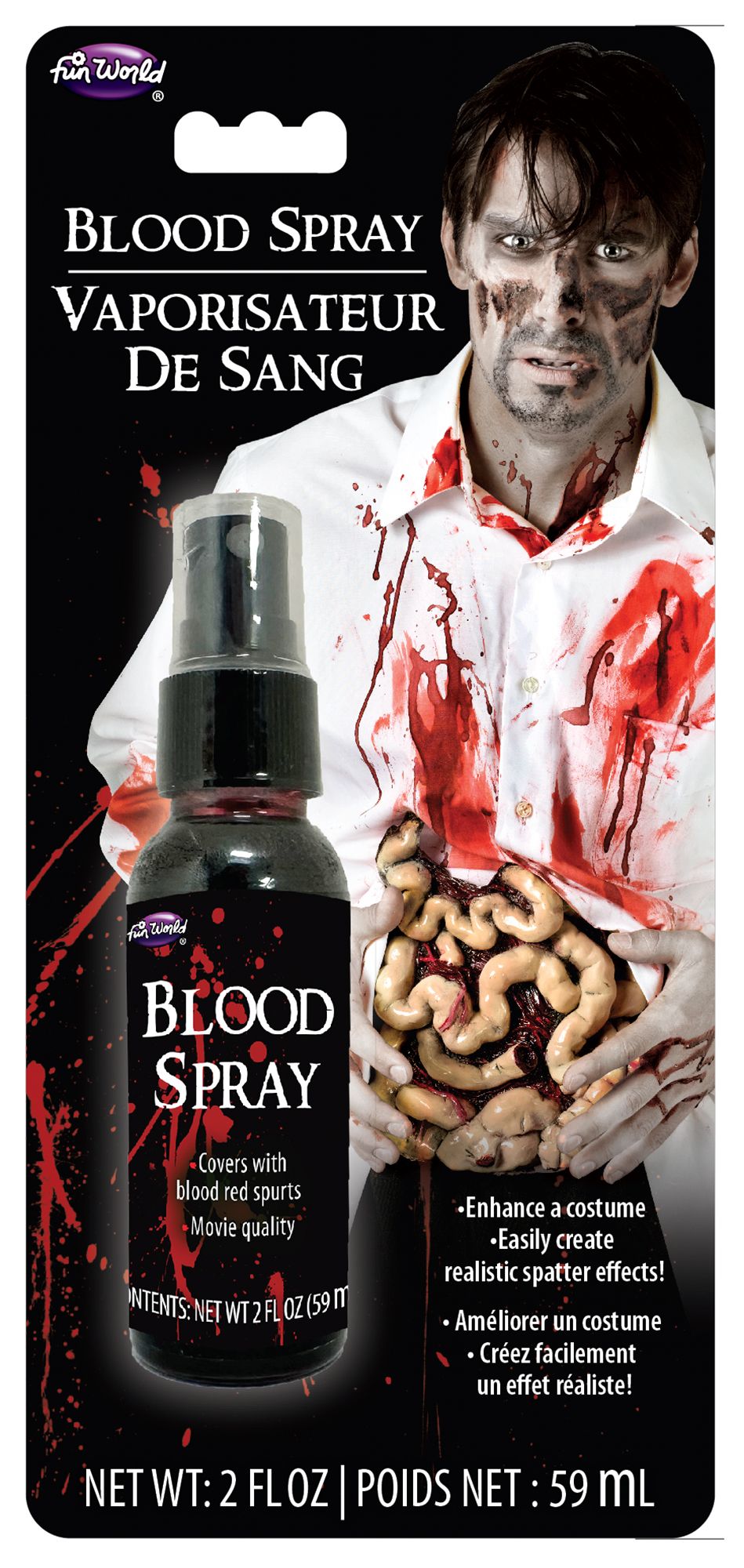 Rociador de sangre de zombi