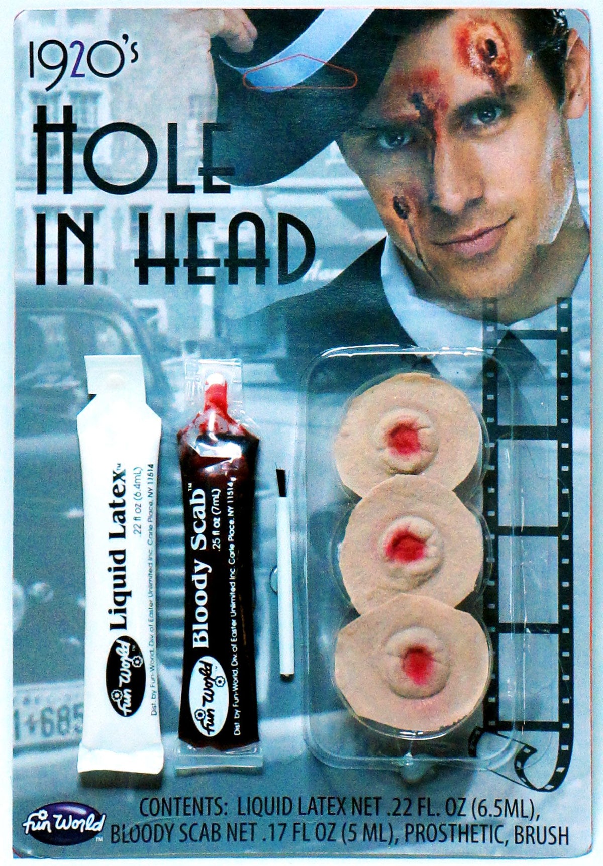 Victim Kits-w/Latex/Blood Hole in the Head