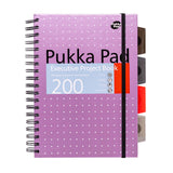 Cuaderno de proyectos ejecutivo B5 metálico morado