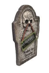 22" Fade In/Out Cemetery Tombstone Orange